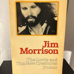 Vintage 1971 Jim Morrison Poetry Book